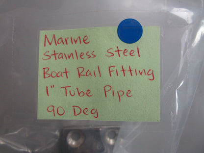 *NEW* 0820 Marine Stainless Steel 90 Degrees Boat Rail Fitting 1" Tube Pipe