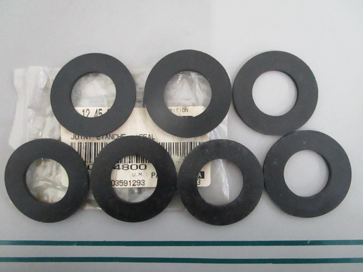 NEW OEM (LOT OF 7) 570134800 Ski-Doo Seal 0820