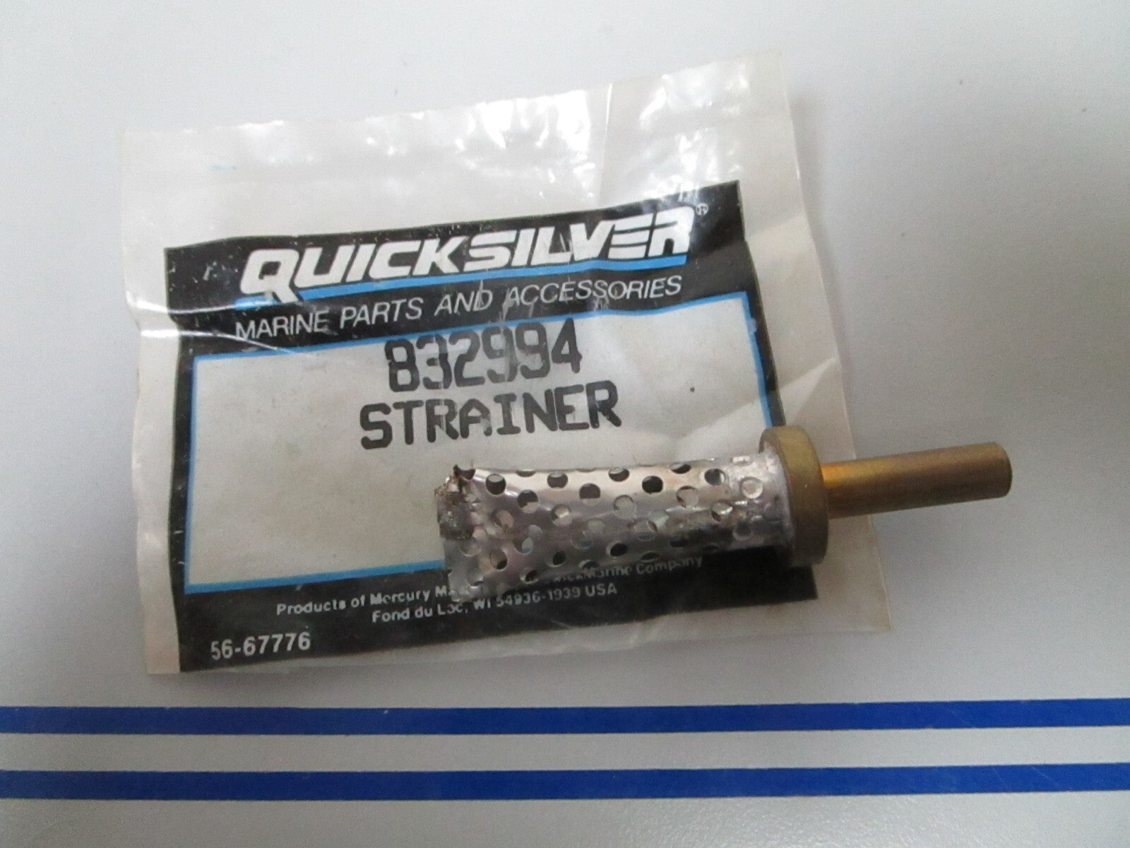 *NEW OEM* 0720 Mercury Quicksilver Strainer 832994