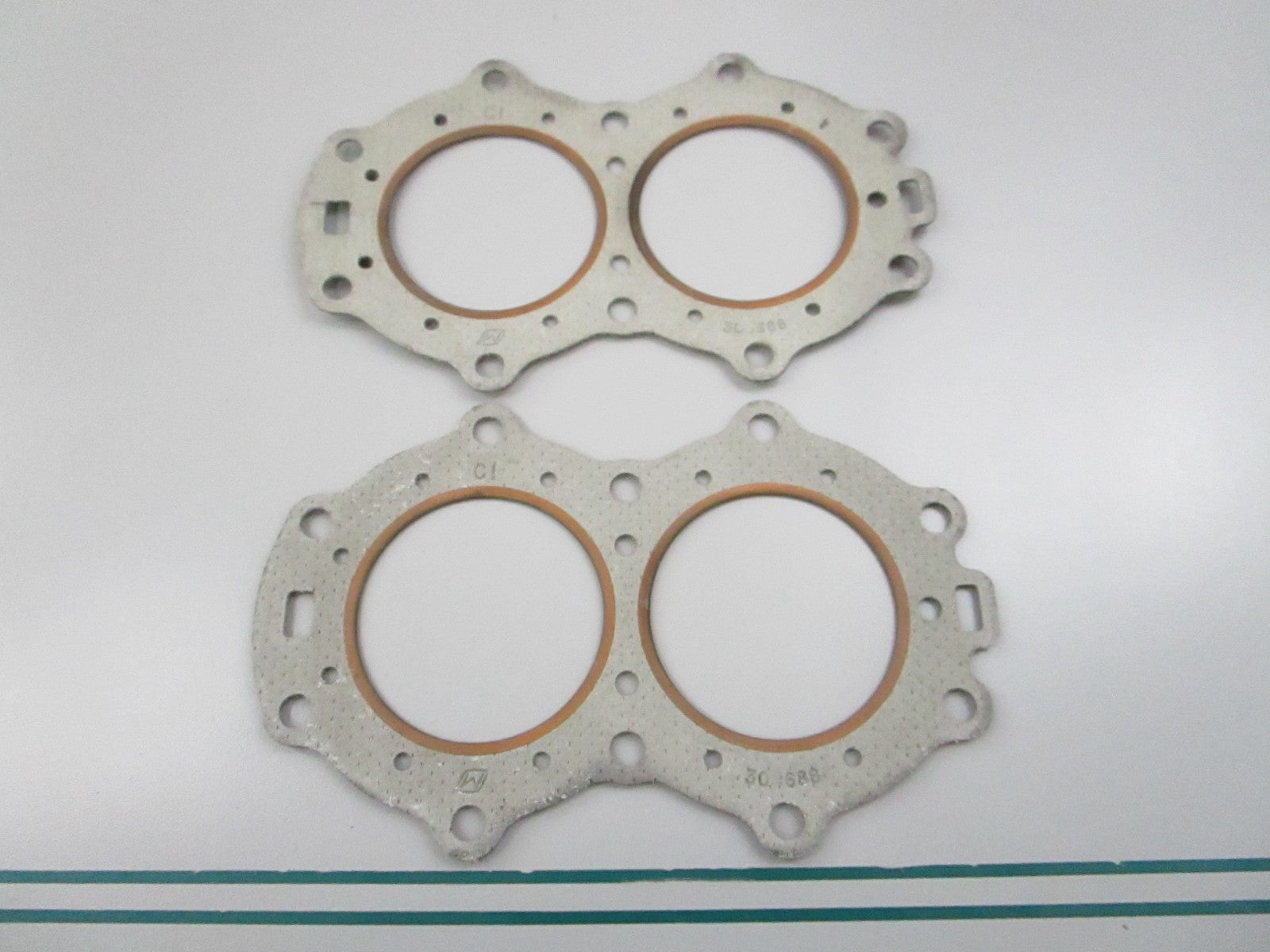 NEW OEM (LOT OF 2) 304688 0304688 OMC Johnson Evinrude Gasket 0810