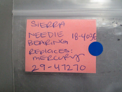 *NEW* (LOT OF 200) 0770 Sierra Needle Bearing 18-4036 Replaces: Mercury 29-47270