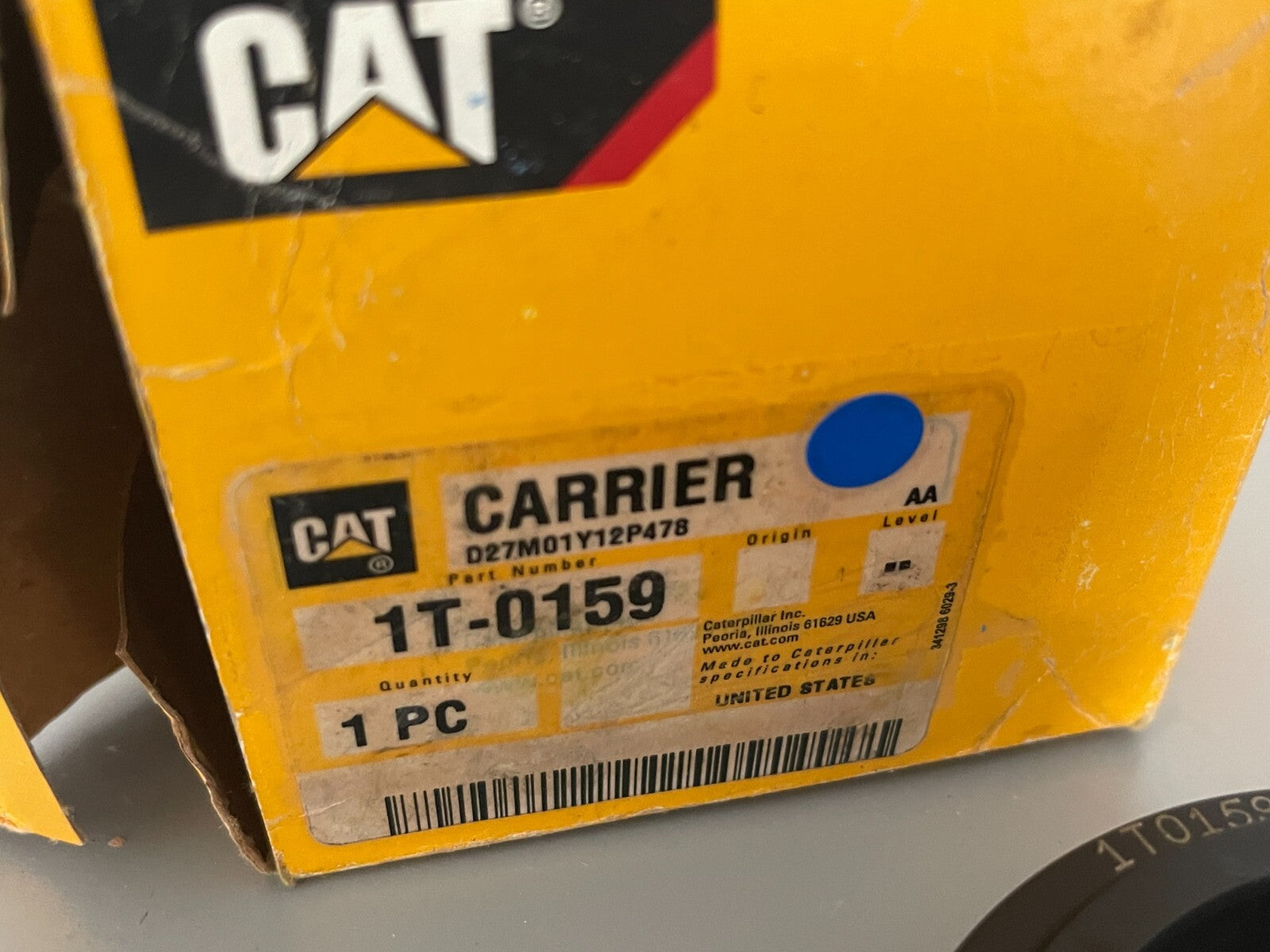 *NEW OEM* 0720 CAT Caterpillar Carrier 1T-0159