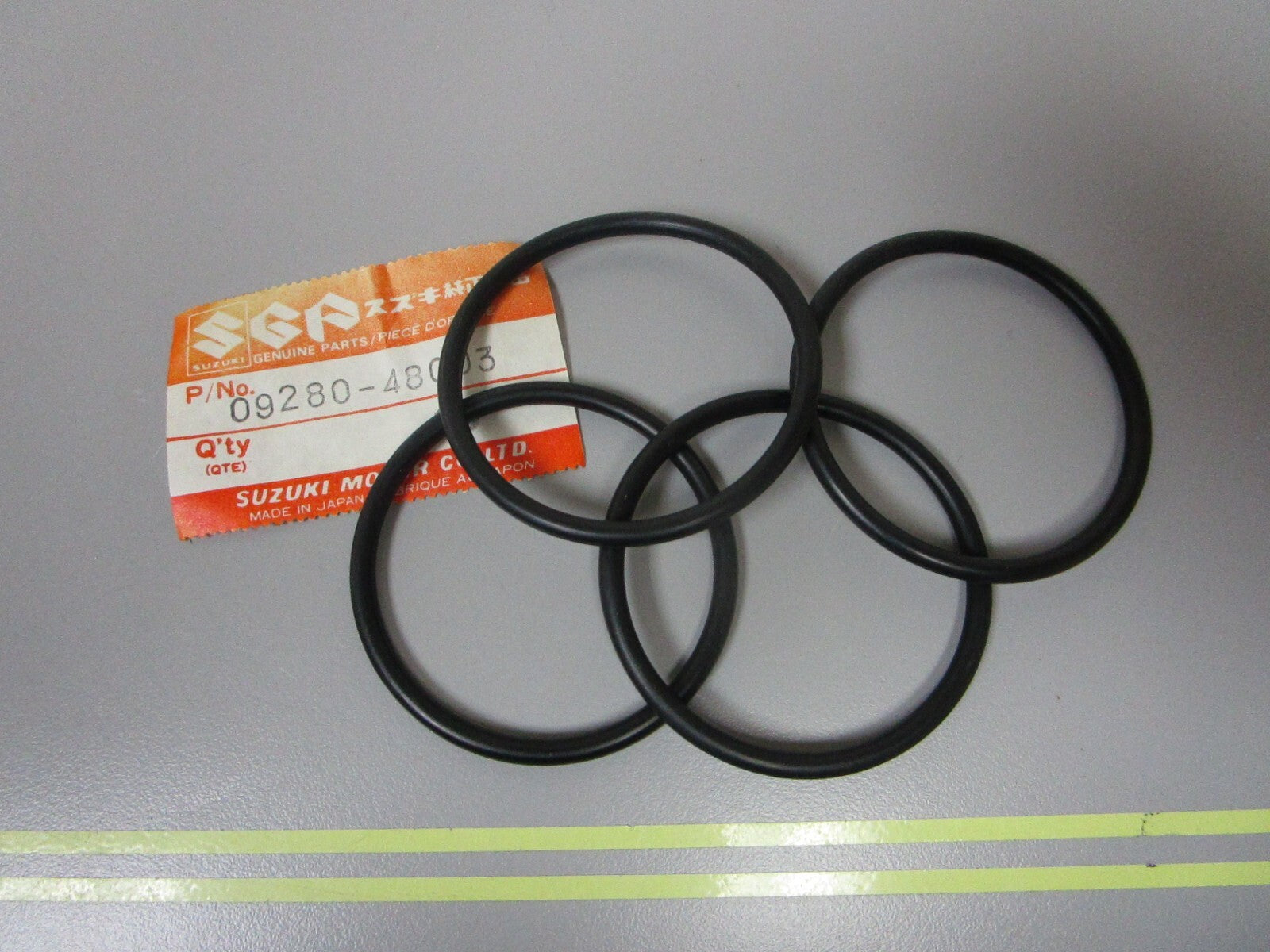 *NEW OEM* (LOT OF 4) 0810 Suzuki O-Ring 09280-48003