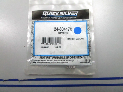 *NEW OEM* 0810 Mercury Quicksilver Spring 24-804170