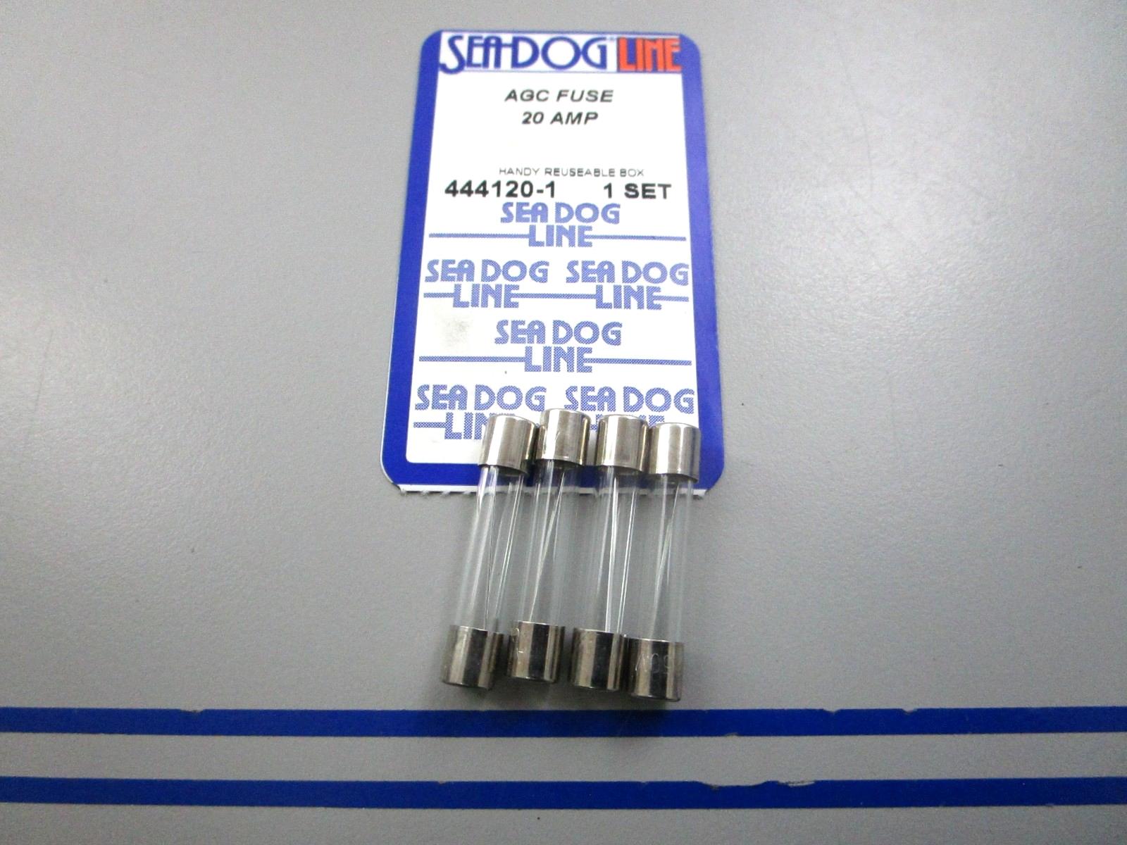 NEW (LOT OF 4) 444120-1 Sea-Dog 20 AMP AGC Fuse 0810