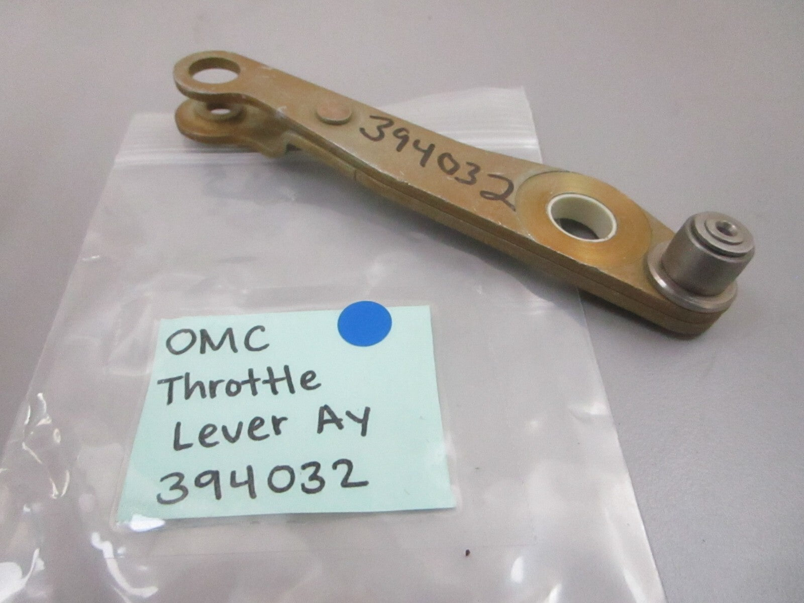 *NEW OEM* 0810 OMC Johnson Evinrude Throttle Lever Assembly 394032 0394032