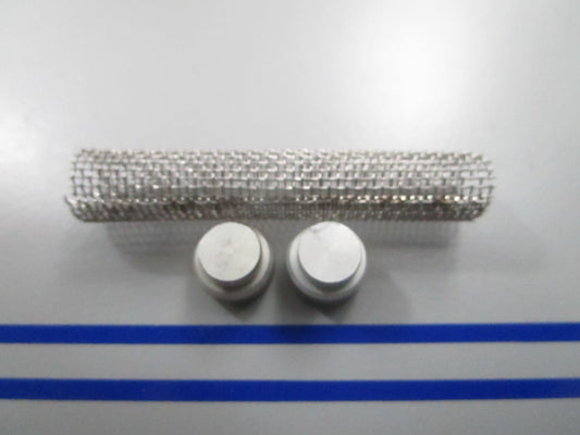 *NEW OEM* 0810 OMC Johnson Evinrude Screen w/ 2 Plugs 396200 0396200