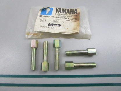 NEW OEM (LOT OF 5) 90123-06065 Yamaha Bolt 0810