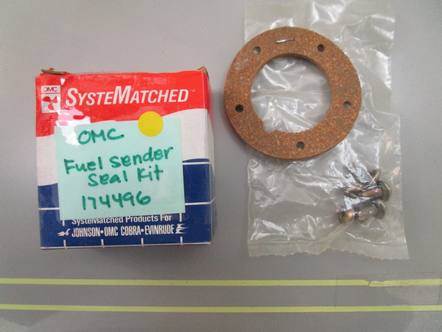 *NEW OEM* 0810 OMC Johnson Evinrude Fuel Sender Seal Kit 174496 0174496