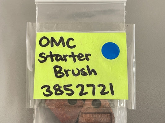 *NEW OEM* (LOT OF 4) 0810 OMC Johnson Evinrude Starter Brush 3852721