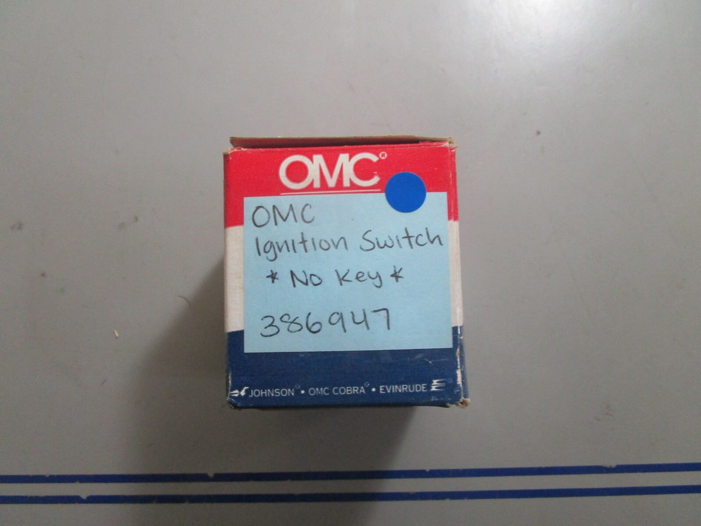 *NEW OEM* 0810 OMC Johnson Evinrude Ignition Switch *No Key* 386947 0386947