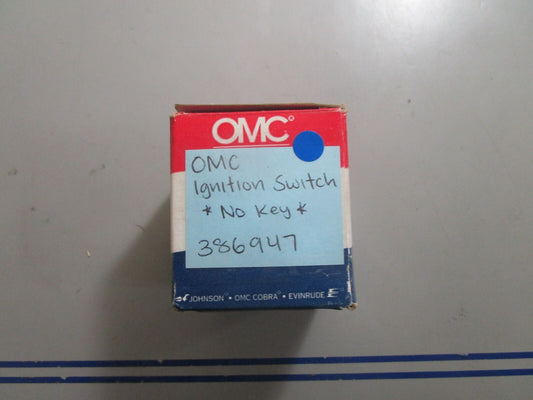 *NEW OEM* 0810 OMC Johnson Evinrude Ignition Switch *No Key* 386947 0386947