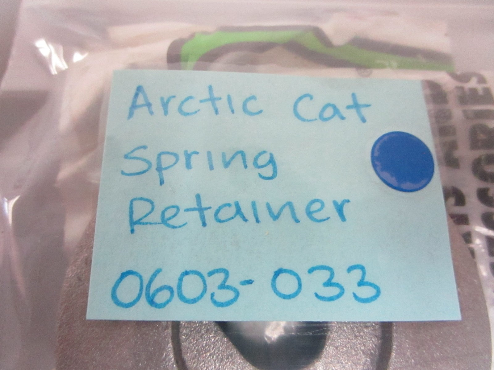 *NEW OEM* 0810 Arctic Cat Spring Retainer 0603-033