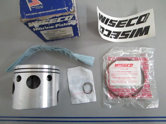 NEW 3102P1 Wiseco Piston Kit Rep: 3002P1 For: Mecury 0820