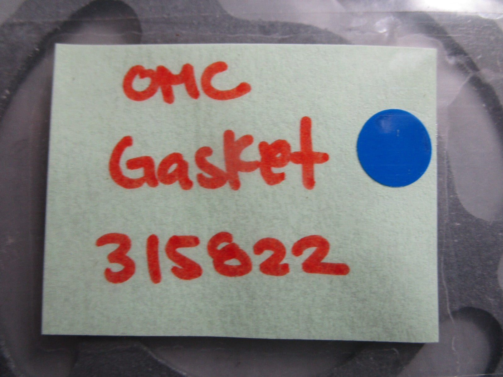*NEW OEM* 0810 OMC Johnson Evinrude Gasket 315822 0315822