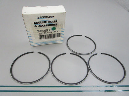 NEW OEM 39-815267A4 Mercury Quicksilver 4 Pc Piston Ring Set 0810