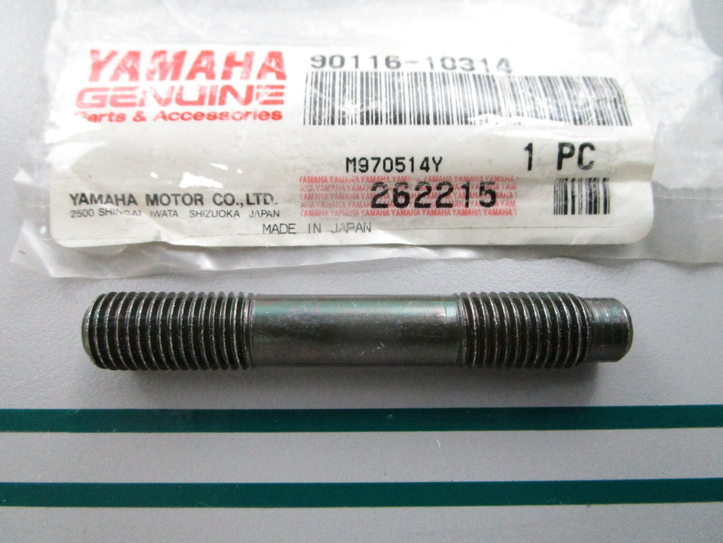 NEW OEM 90116-10314 Yamaha Stud Bolt 0810