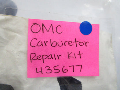 NEW OEM 435677 0435677 OMC Johnson Evinrude Carburetor Repair Kit 0810