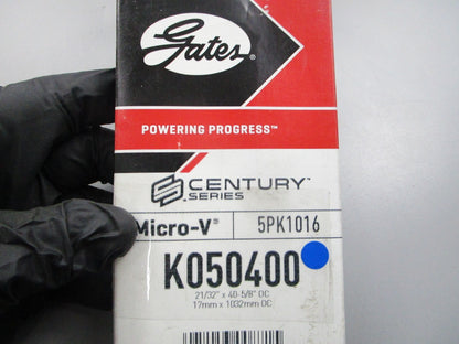 NEW K050400 Gates Micro-V Serpentine Belt 0810