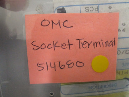*NEW OEM* (LOT OF 3) 0810 OMC Johnson Evinrude Socket Terminal 514680 0514680