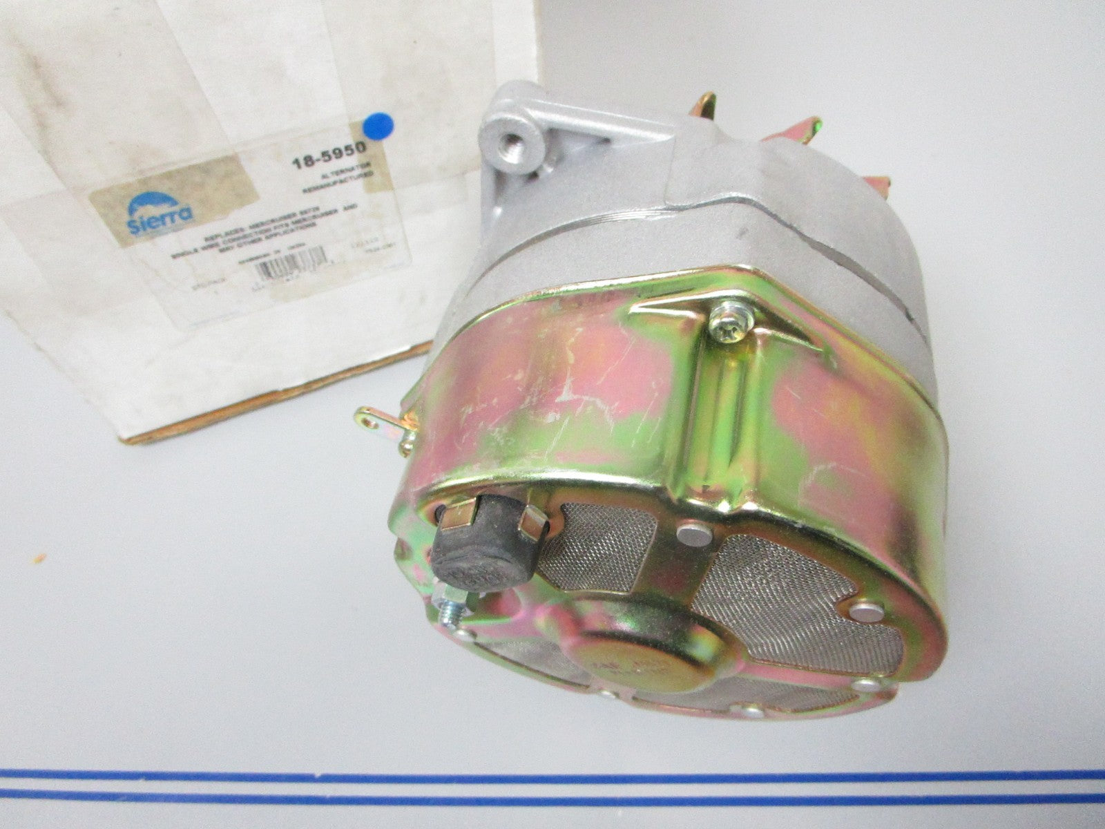 NEW 18-5950 Replaces: Mercruiser 69729 Sierra Remanufactured Alternator 0720