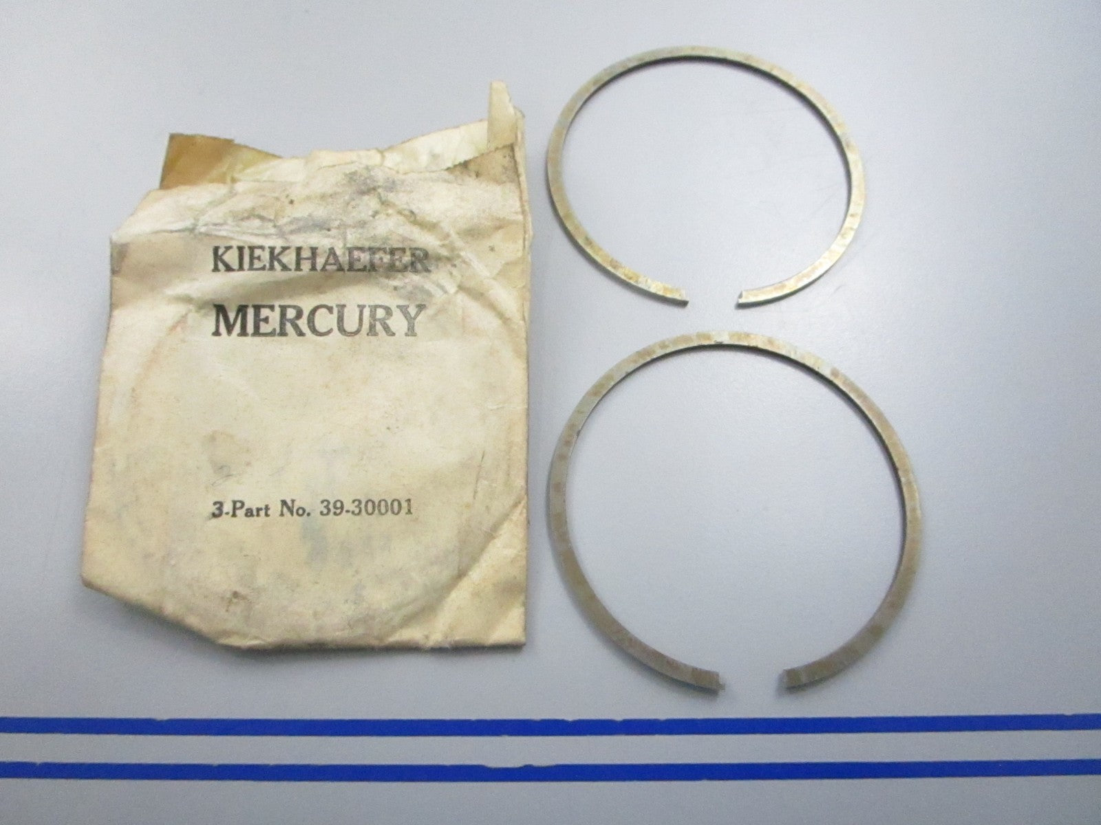 NEW OEM (LOT OF 2) 39-30001 Mercury Quicksilver 2 Ring Set 0810