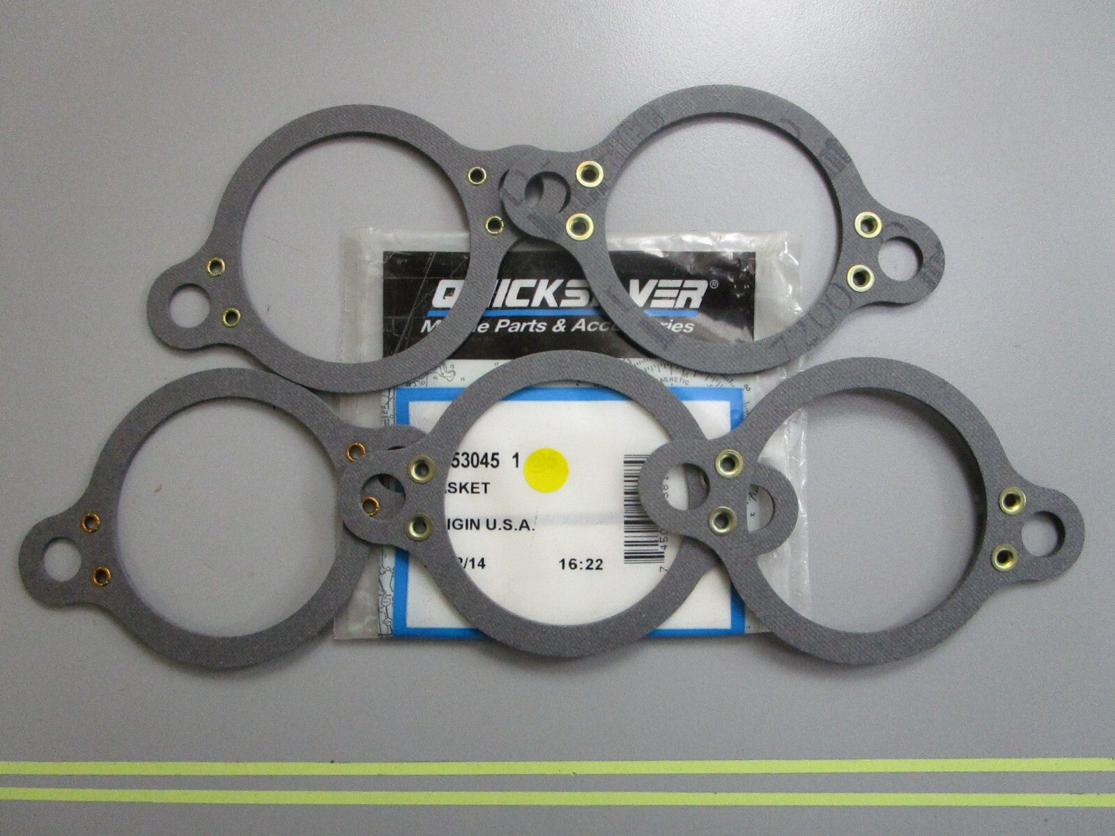 *NEW OEM* (LOT OF 5) 0820 Mercury Quicksilver Gasket 27-53045 1