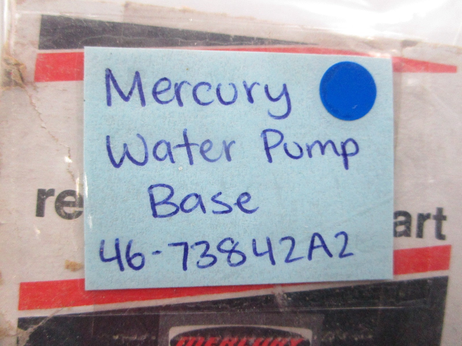 *NEW OEM* 0810 Mercury Quicksilver Water Pump Base 46-73842A2