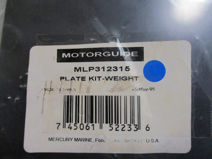*NEW OEM* 0810 MotorGuide Weight Plate Kit MLP312315