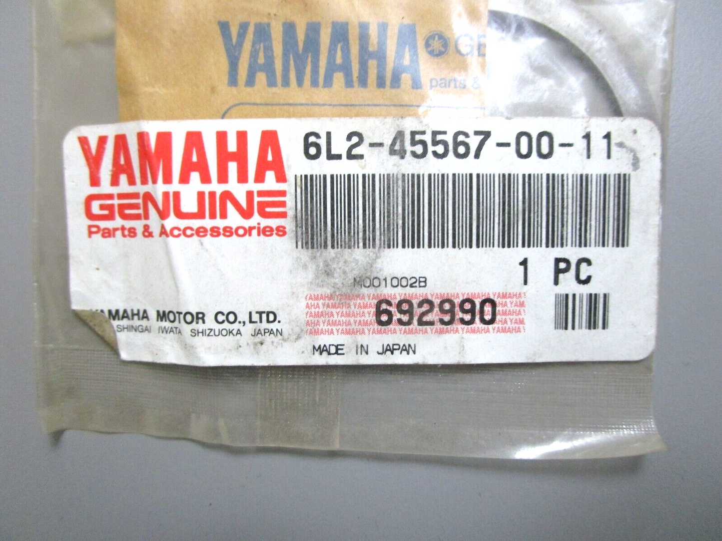*NEW OEM* 0750 Yamaha SHIM 6L2-45567-00-11