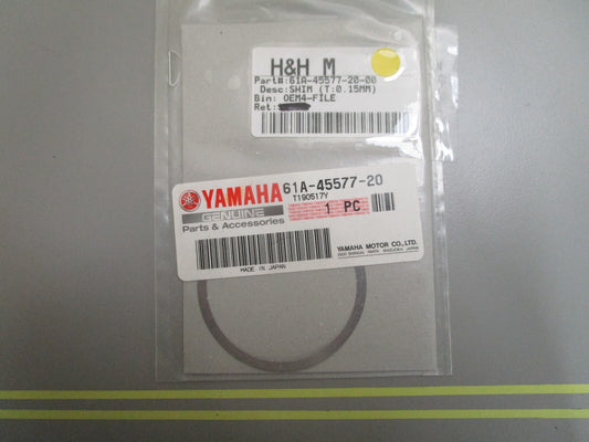 *NEW OEM* 0810 Yamaha (T:0.15MM) Shim 61A-45577-20-00
