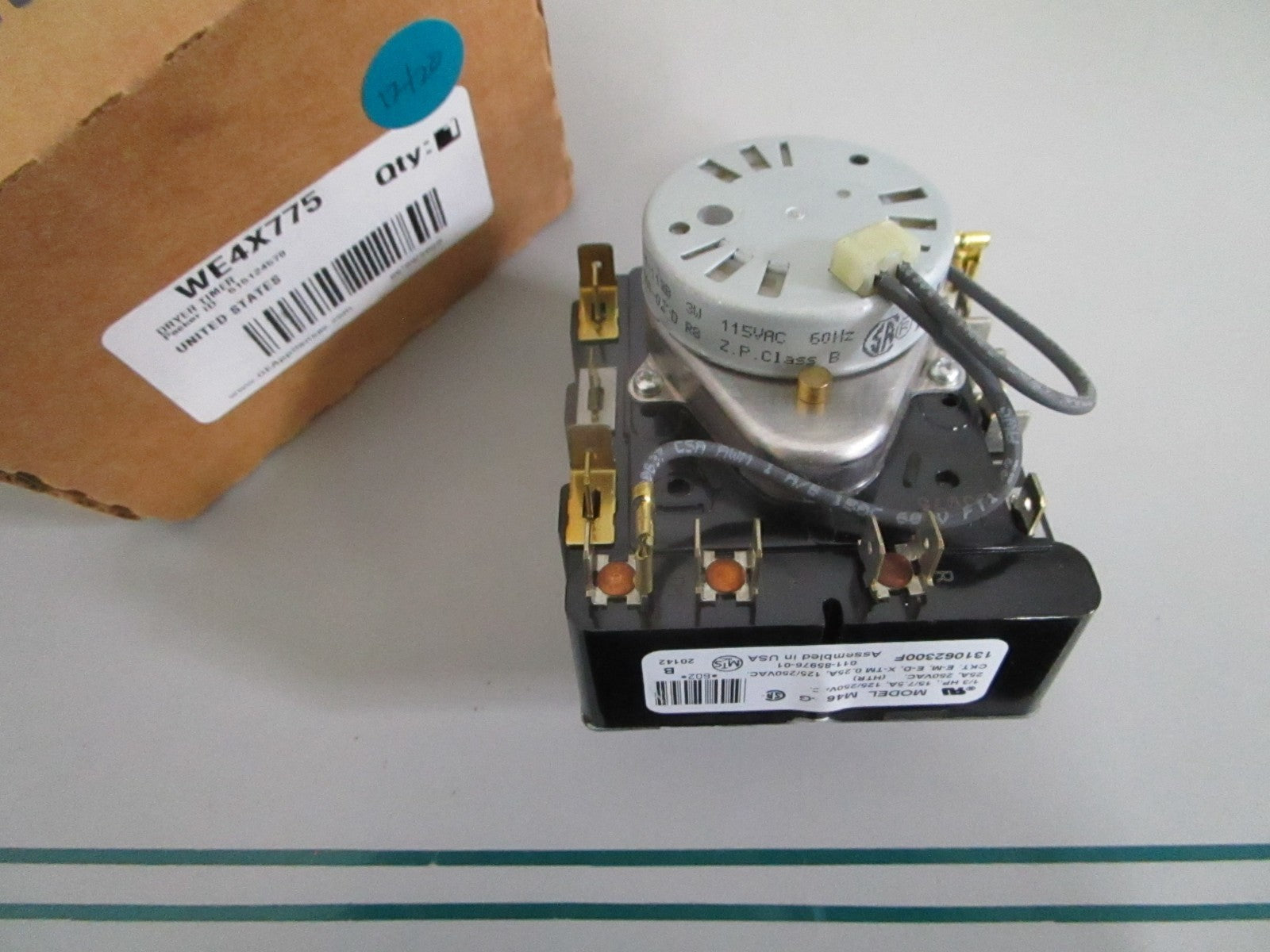 NEW OEM WE4X775 LG Dryer Timer 0820
