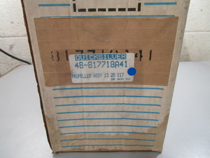 *NEW OEM* 0820 Mercury Quicksilver 13¼×17 Propeller 48-817718A41