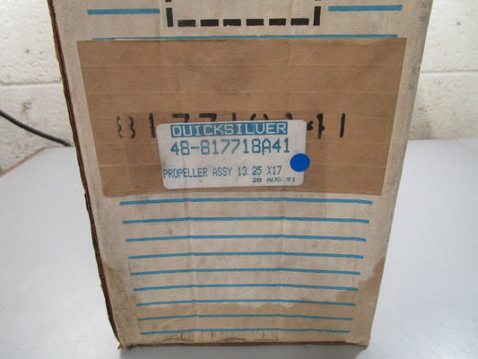 *NEW OEM* 0820 Mercury Quicksilver 13¼×17 Propeller 48-817718A41