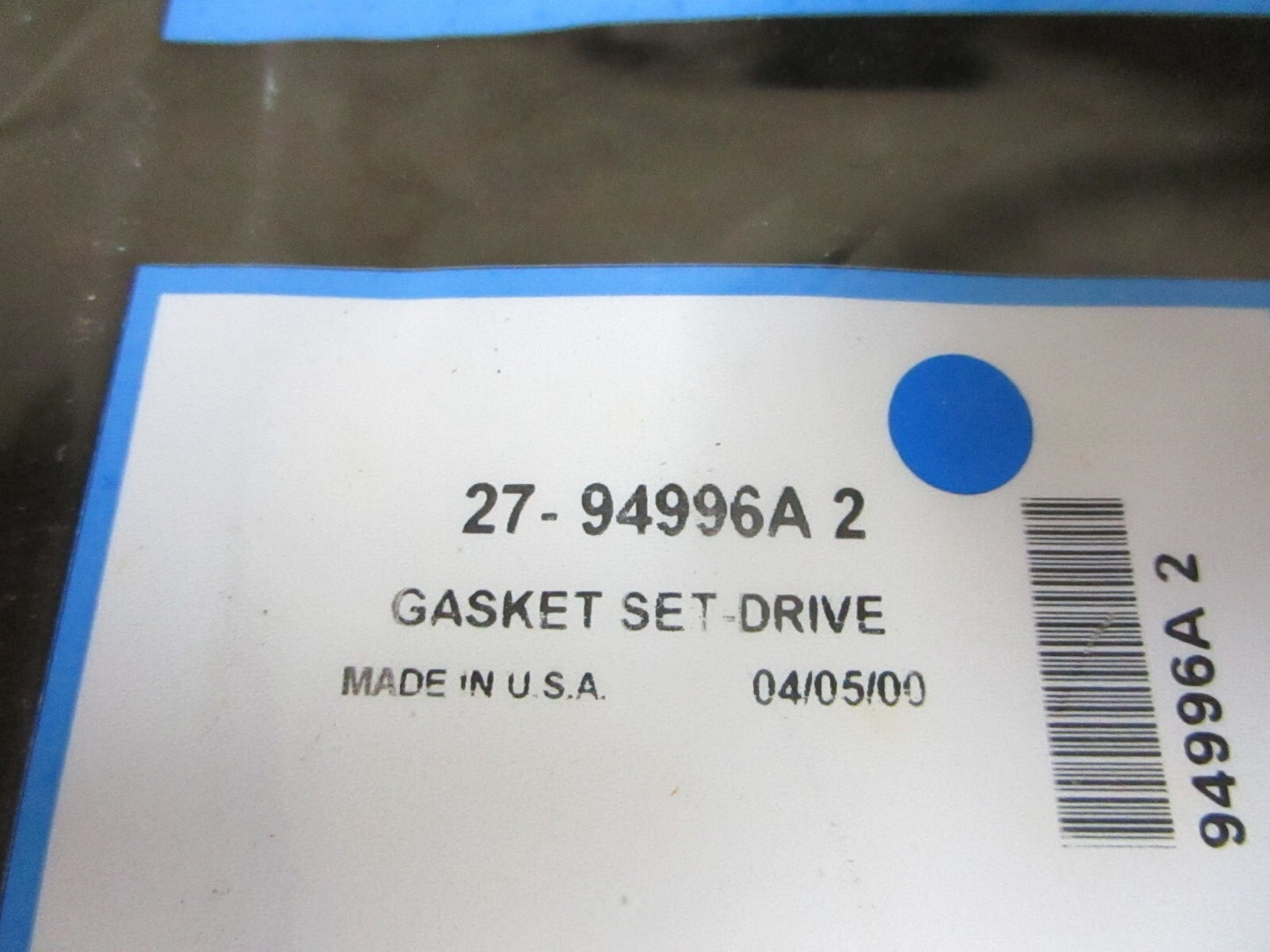 *NEW OEM* 0770 Mercury Quicksilver Gasket Set-Drive 27-94996A2