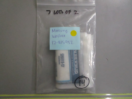 *NEW OEM* (LOT OF 2) 0810 Mercury Quicksilver Washer 12-815952