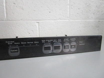Whirlpool NEW OEM Dishwasher Control Panel Console W11613564 Black Genuine 0820
