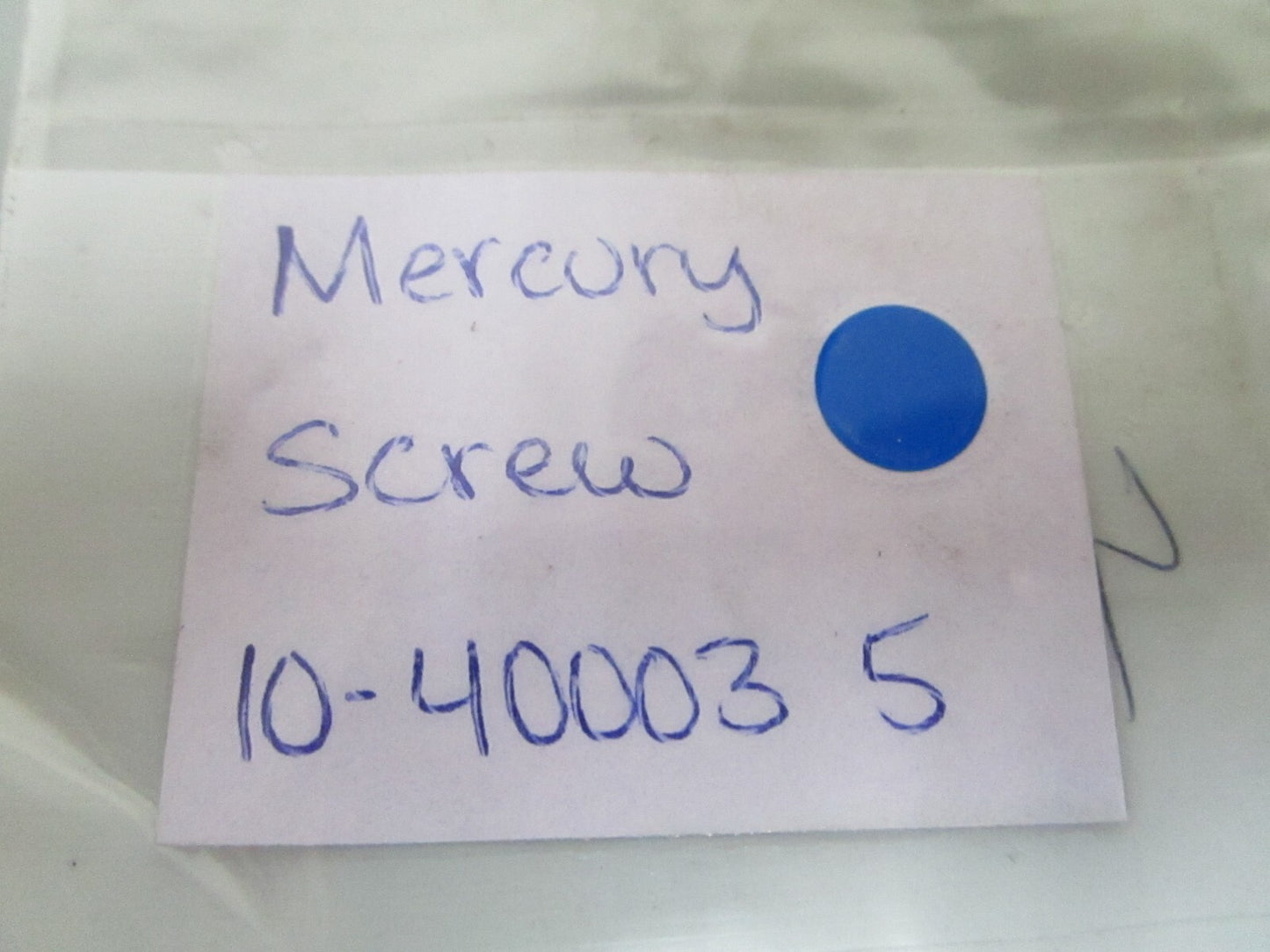 *NEW OEM* (LOT OF 2) 0810 Mercury Quicksilver Screw 10-40003 5