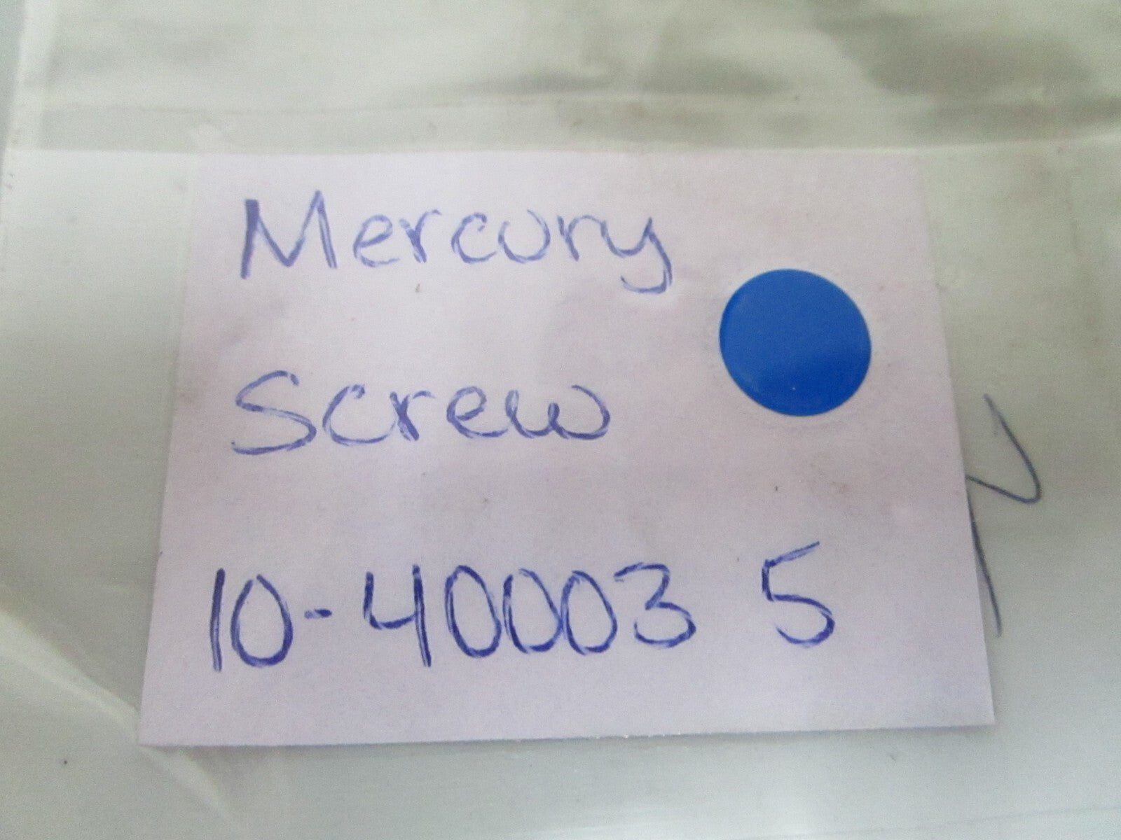 *NEW OEM* (LOT OF 2) 0810 Mercury Quicksilver Screw 10-40003 5