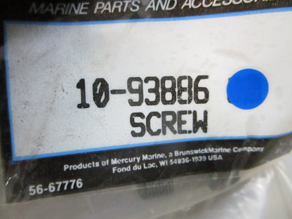 *NEW OEM* (LOT OF 2) 0810 Mercury Quicksilver Screw 10-93886