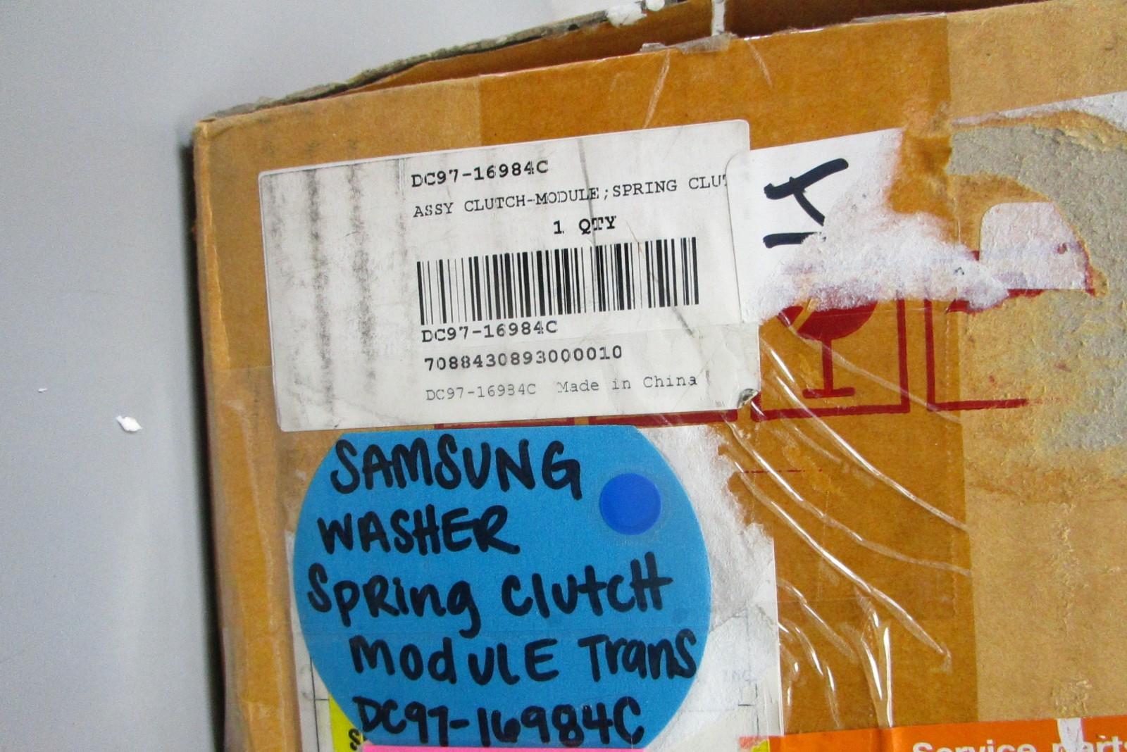 *NEW OEM* 0720 Samsung Washer Spring Clutch Module DC97-16984C