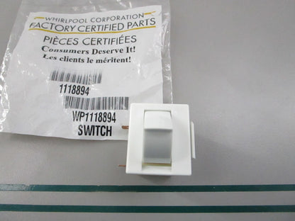 NEW OEM WP1118894 Whirlpool Switch 0810
