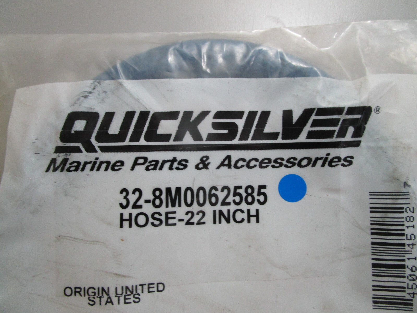 *NEW OEM* 0810 Mercury Quicksilver 22" Hose 32-8M0062585