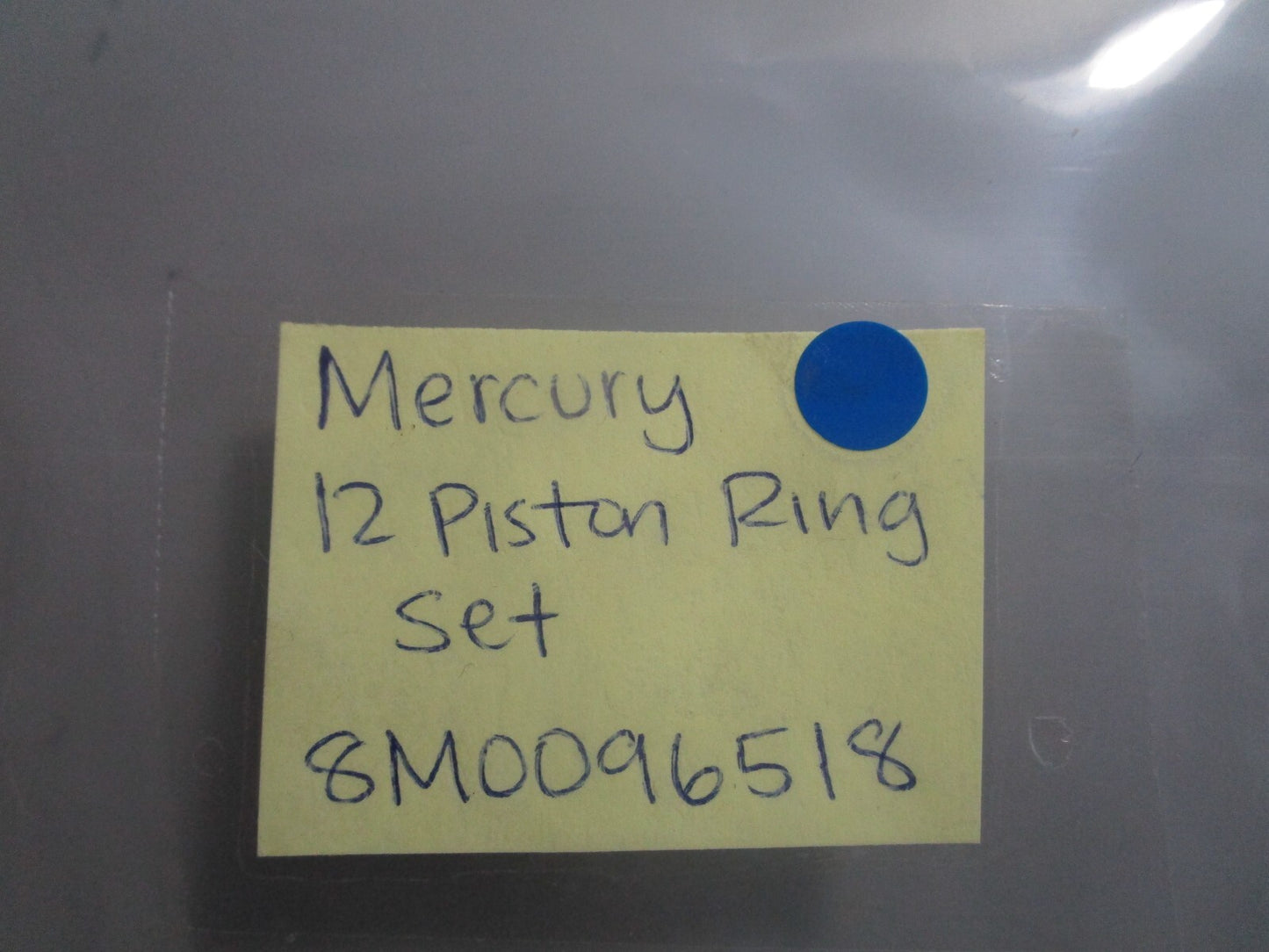 *NEW OEM* 0810 Mercury Quicksilver 12 Piston Ring Set 8M0096518