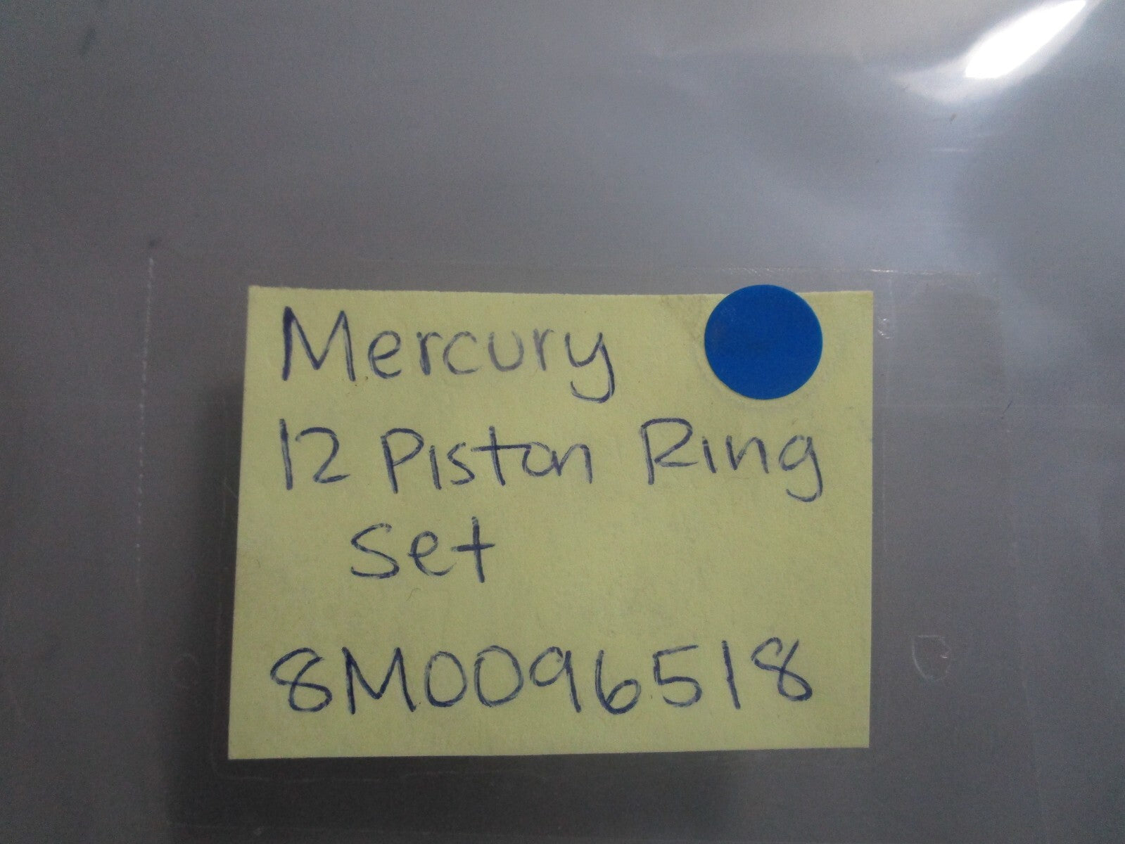 *NEW OEM* 0810 Mercury Quicksilver 12 Piston Ring Set 8M0096518