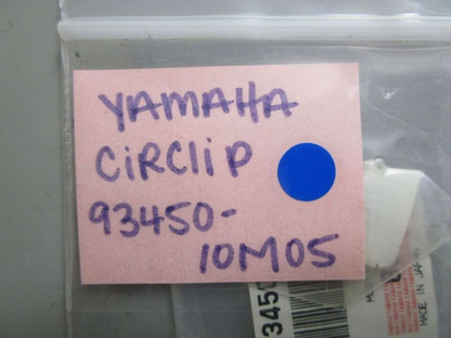 *NEW OEM* 0770 Yamaha Circlip 93450-10M05