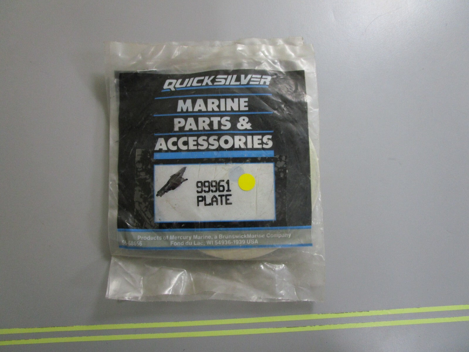 *NEW OEM* 0810 Mercury Quicksilver Plate 99961