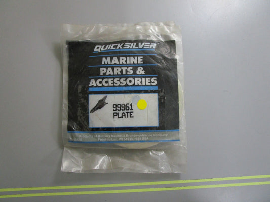 *NEW OEM* 0810 Mercury Quicksilver Plate 99961