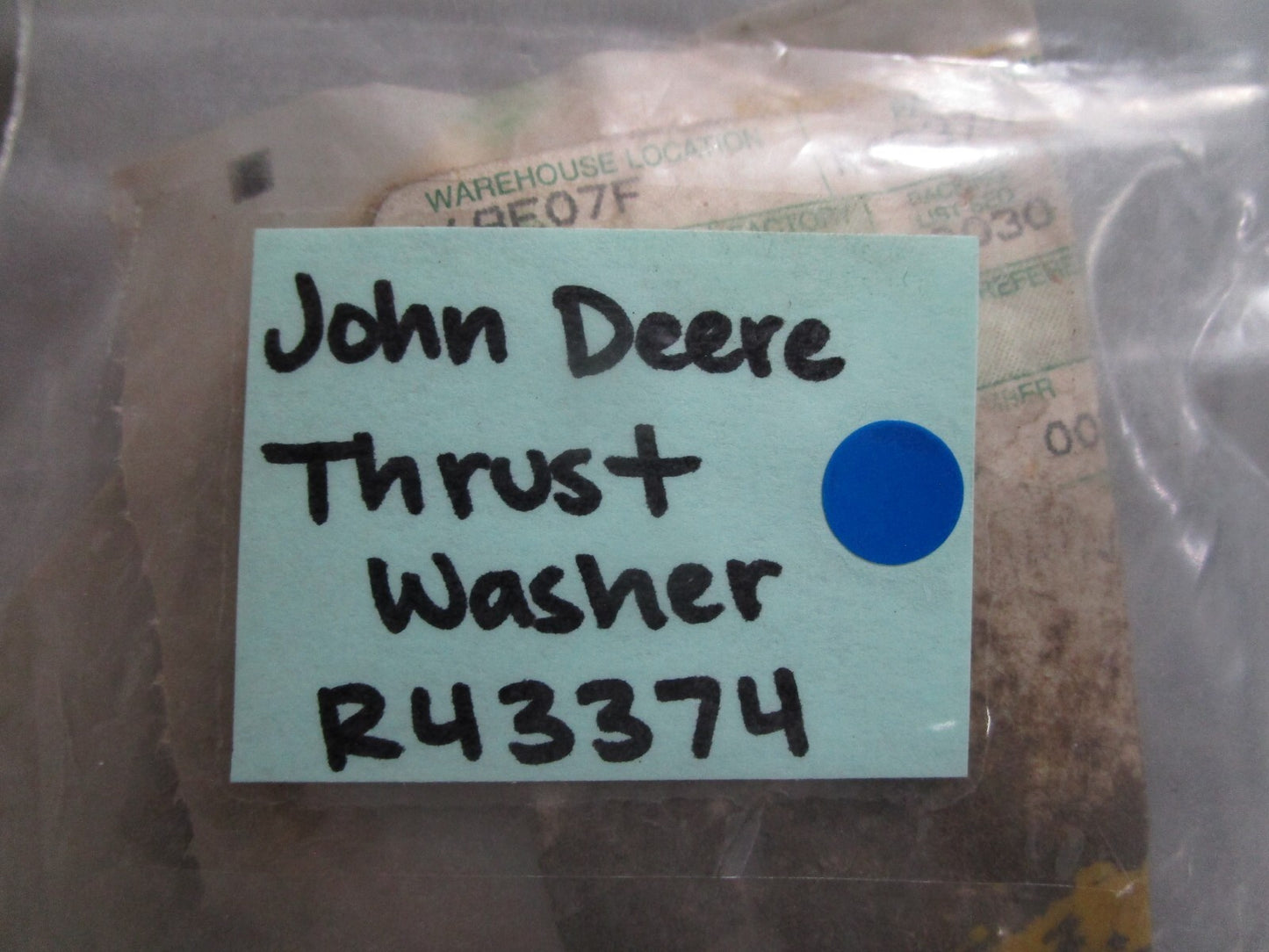 *NEW OEM* 0810 John Deere Thrust Washer R43374