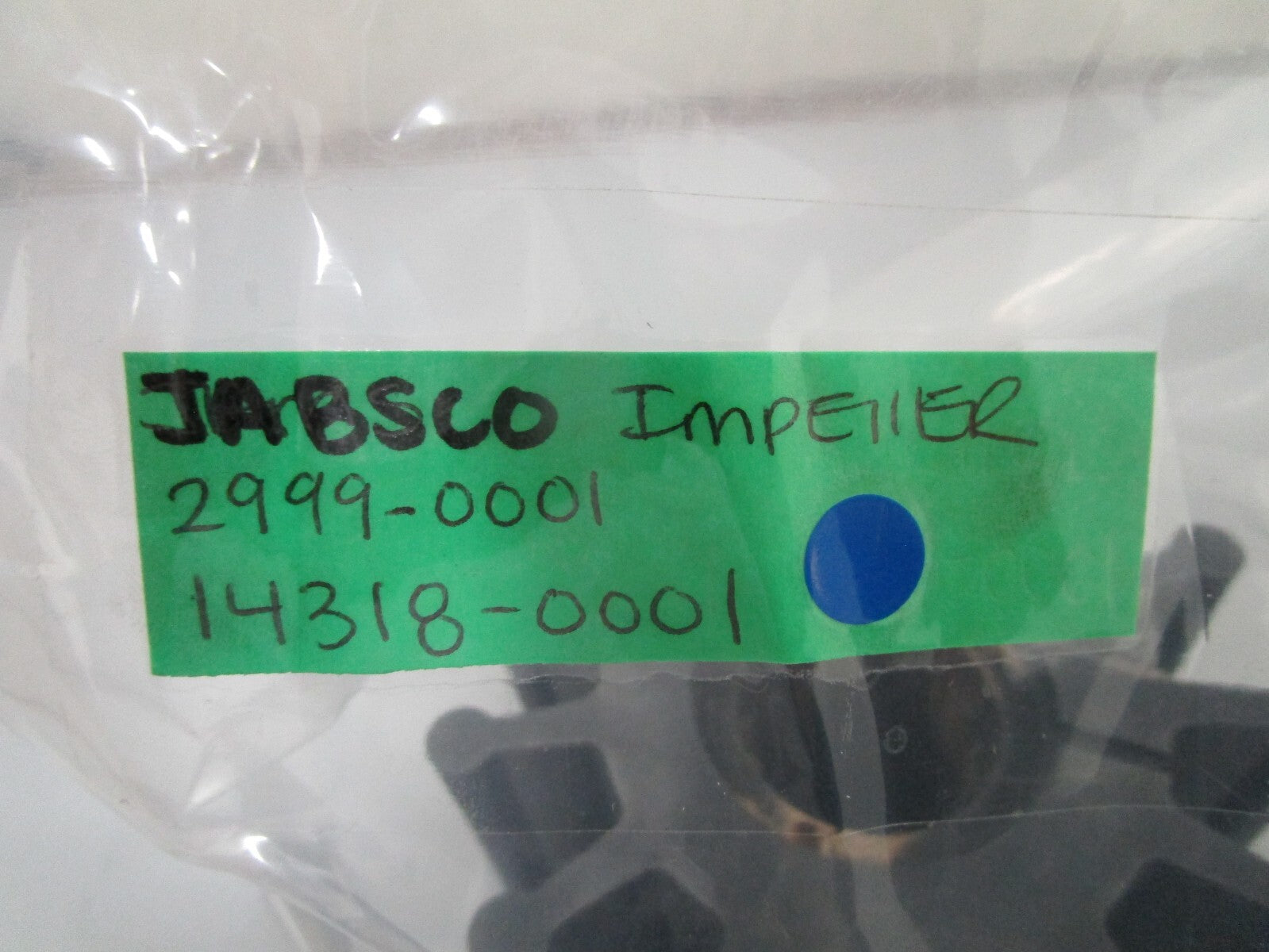 *NEW* 0780 Jabsco Impeller 2999-0001 14318-0001